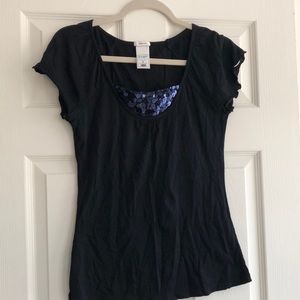 Black top. Size s